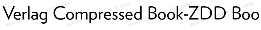Verlag Compressed Book-ZDD Book字体转换